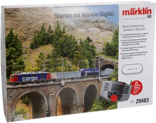 M&auml;rklin 29483 - Digital-Startpackung Schweizer G&uuml;trzug