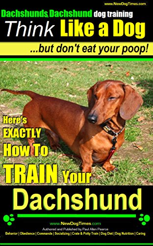 Dachshund, Dog Training | Think Like a Dog, But Don't Eat Your Poop! | Dachshund Dog Breed Expert Training | How to Train Your Dachshund Dog: Here's EXACTLY How to Train Your Dachshund