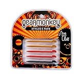 Gear Monkey Stylus 5 Pack   Various Colors, Nintendo DS Lite, Gearmonkey