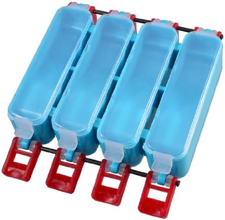 Double Side 8 Compartments Blue Red Waterproof Fishing Lure Tackle Case