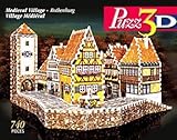 More Puzz3D Wrebbit Medieval Village Rothenburg Difficult Puzzle 740 Pieces