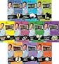Bill Nye the Science Guy 10-Disc DVD Collection (Magnetism & Chemical Reactions, Earths Crust & Earthquakes, Flowers & Plants, Sun & Light Optics, Inventions & Do-It-Yourself Science, Planets & Gravity, Motion & Friction, Storms & Atmospheres, Digestion & Respiration, Pollution Solutions & Populations)