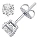 Authentic Sterling Silver .925 Cubic Zirconia Stud title=