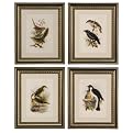 Set of 4 Birds On Branches Wall Decor