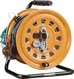 ハタヤ　逆配電型コードリール　マルチテモートリール単相１００Ｖアース付２７＋６ｍ　1061844　TGM130K