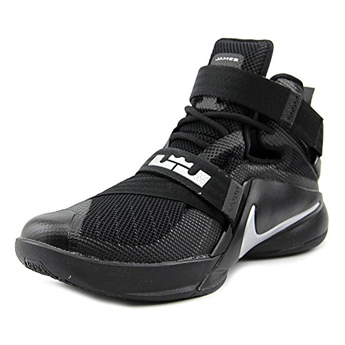 Nike Lebron Soldier IX Men US 9 Black Basketball Shoe