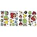 RoomMates RMK1794SCS Angry Birds Peel and Stick Wall Decals