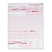 Adams UB-04 Continuous Hospital Insurance Claim Form, 1 Part, Laser, 8.5 x 11 Inches, 2500 Sets per Carton, White (59870R)