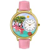 Whimsical Watches Women's G0150001 Flamingo Pink Leather Watch