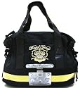Juicy Couture Large Black Canvas Village Shoppe Tote Bag
