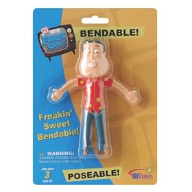 Click here to buy Family Guy Quagmire Bendable Figure by NJC.