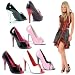 SALE ELLIE 512-MIMI 5 Heel Two Tone Sandal
