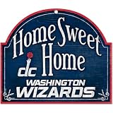 NBA Washington Wizards 10-by-11 Inch Arch Wood Sign
