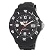 Ice Watch Men's SIBKBBS11 Sili Forever Collection Black Watch