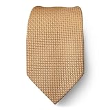 B-F-6015 - Orange - Boys Woven Silk Necktie