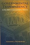 Governmental Transparency in the Path of Adminstrative Reform