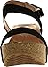 Coshare Women's Fashion Freya-34 Nub PU Stud Embellished Low Top Wedge Sandals