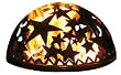 20" Handcrafted Cut Steel "Celestial Night" Decorative Fire Dome