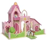 Wooden Pink Three Wishes Castle