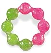 Munchkin Fun Ice Soothing Ring Teether, Colors May Vary