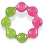 Munchkin Fun Ice Soothing Ring Teether, Colors May Vary