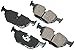 Akebono EUR396A EURO Ultra-Premium Ceramic Brake Pad Set