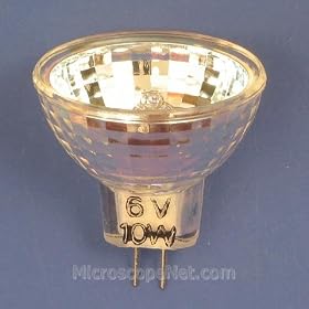 Halogen Bulb 6V/10W with Reflector