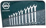 Combination Wrench Inch 10 Pc Set Roll Up Pouch