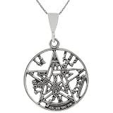 Sterling Silver Tetragrammaton Necklace