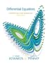 Differential Equations Computing and Modeling (4th Edition)