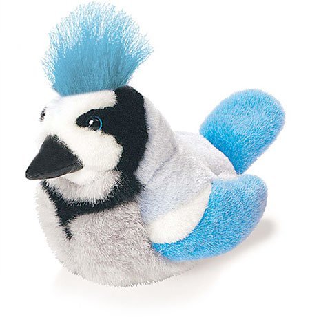 Blue Jay - Audubon Plush Bird (Authentic Bird Sound)