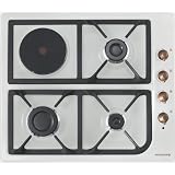 Rosieres - RTT631SBAVF - Plaque de Cuisson Mixte - Int&eacute;grable - 58,5 cm - Blanc Antique