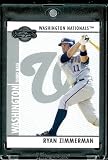 2008 Topps Co-Signers # 85 Ryan Zimmerman / Washington Nationals / Premium Baseball Card in Protective Screw Down Display