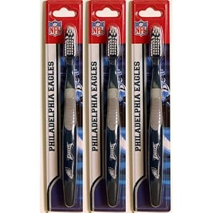 Siskiyou Philadelphia Eagles Toothbrush Pack