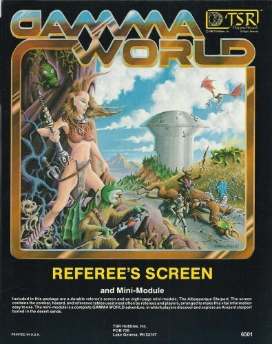 Referee's Screen and Mini-Module (Gamma World RPG 1st edition)