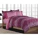 Girls Teen Hot Pink Zebra Print Comforter Set
