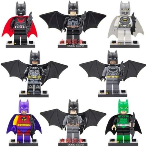 NEW 8 Sets Super Heroes Minifigures Series Building Blocks Toys