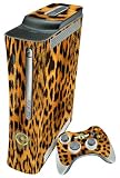 XBOX 360 Leopard WRAPZ Skin & 2 Matching Controller Skins