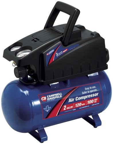 Campbell Hausfeld FP2048 2-Gallon Air Compressor and 8-Piece Accessory Kit