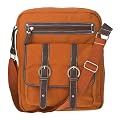 Mango Tango Messenger Bag with Adjustable Strap - Orange 14"