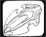 Mouse Pad with black and white, picture, art, object, Spain, Europe, traditional, article, artifact