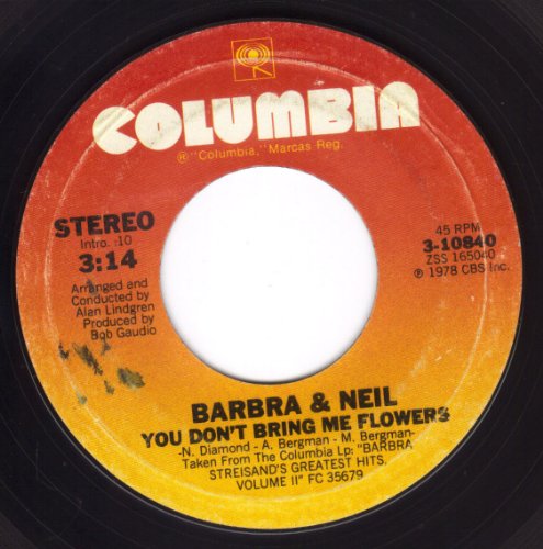 Neil Diamond and Barbara Streisand - You Dont Bring Me Flowers - Zortam Music