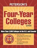 Four Year College 2008 (Petersons Four Year Colleges)