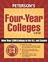 Four Year College 2008 (Peterson's Four Year Colleges)