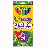 Crayola 24ct Erasable Colored Pencils