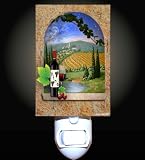 Red Wine in Tuscan Decorative Night Light