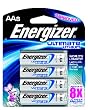 Energizer L91BP-8 Lithium AA Photo Battery (8-Pack)