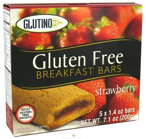 Glutino – Gluten Free Breakfast Bars Strawberry – 7.1 oz.
