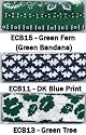 HeatMax EverCool Cooling Bandanas. Pack of Three Bandanas - Reusable