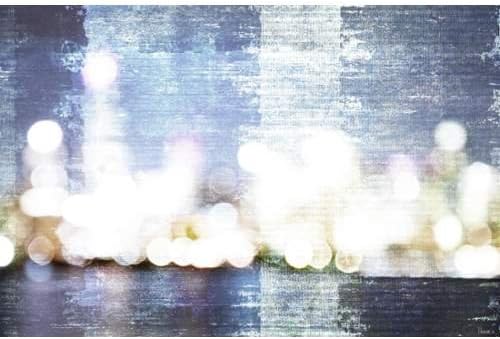 Parvez Taj City Scape Canvas Artwork, 60 by 40-Inch